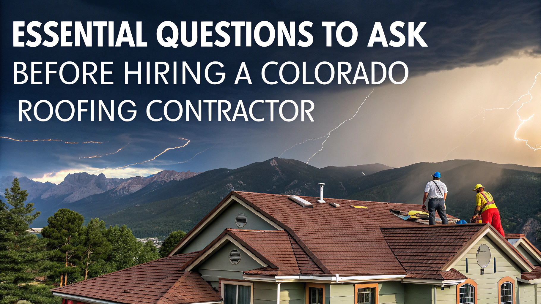 10 Essential Questions to Ask Before Hiring a Colorado Roofing Contractor