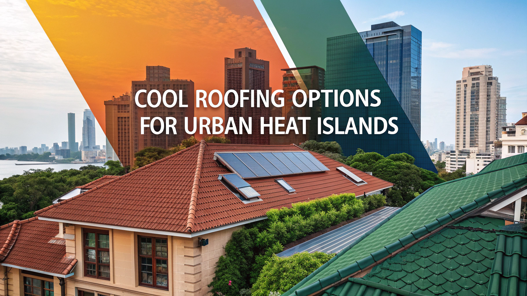 Cool Roofing Options for Urban Heat Islands
