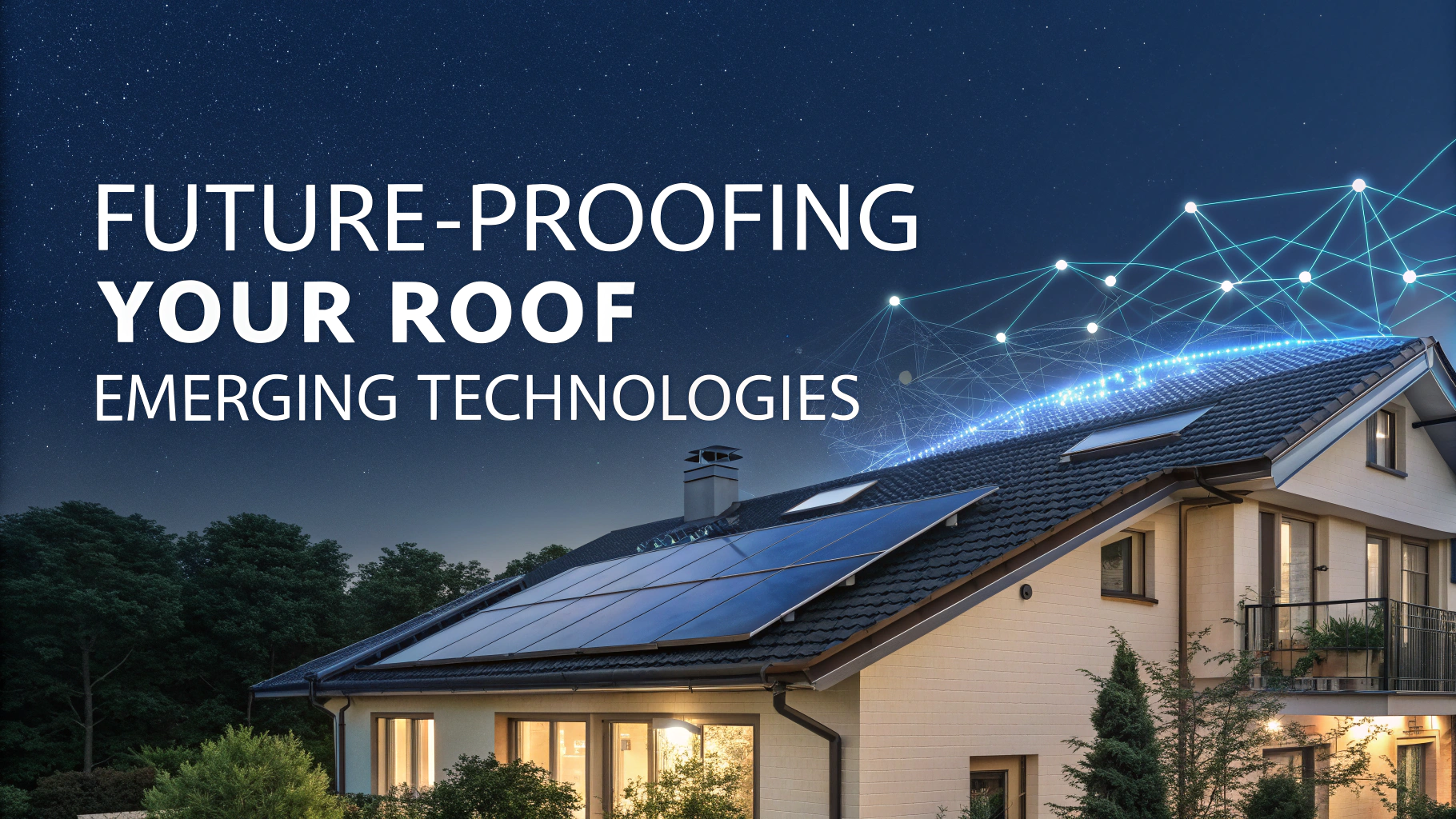 Future-Proofing Your Roof: Emerging Technologies