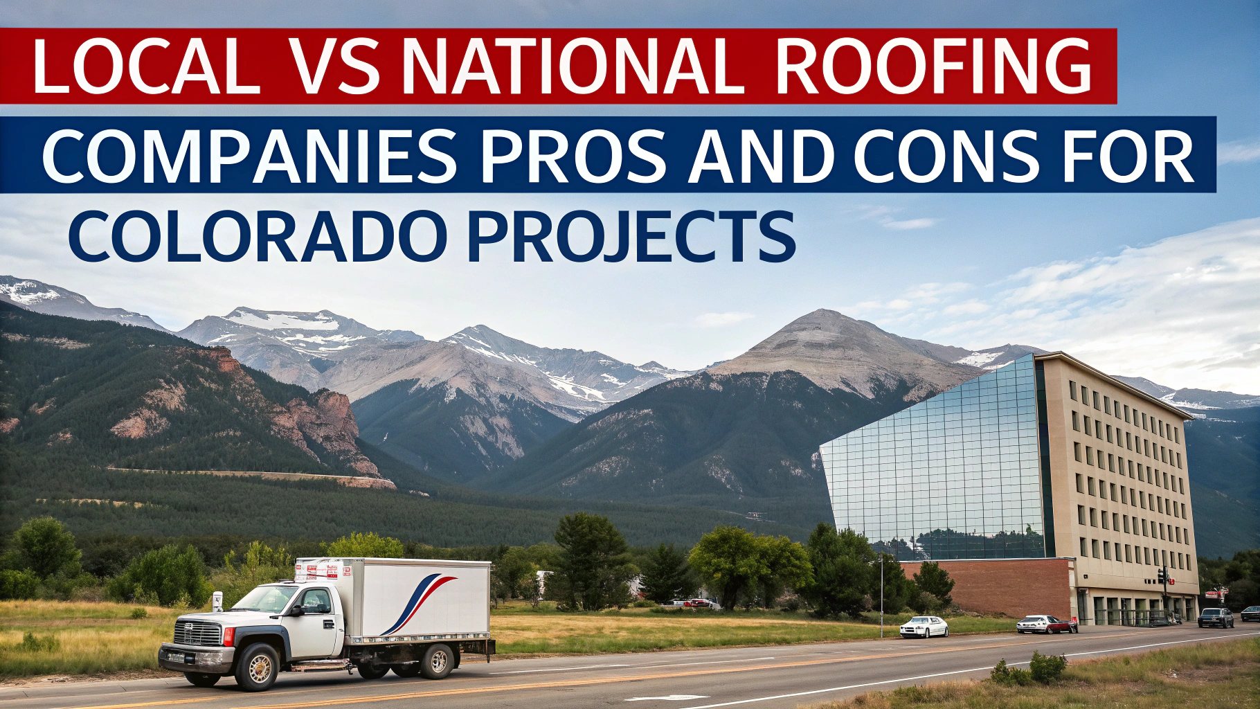 Local vs. National Roofing Companies: Pros and Cons for Colorado Projects