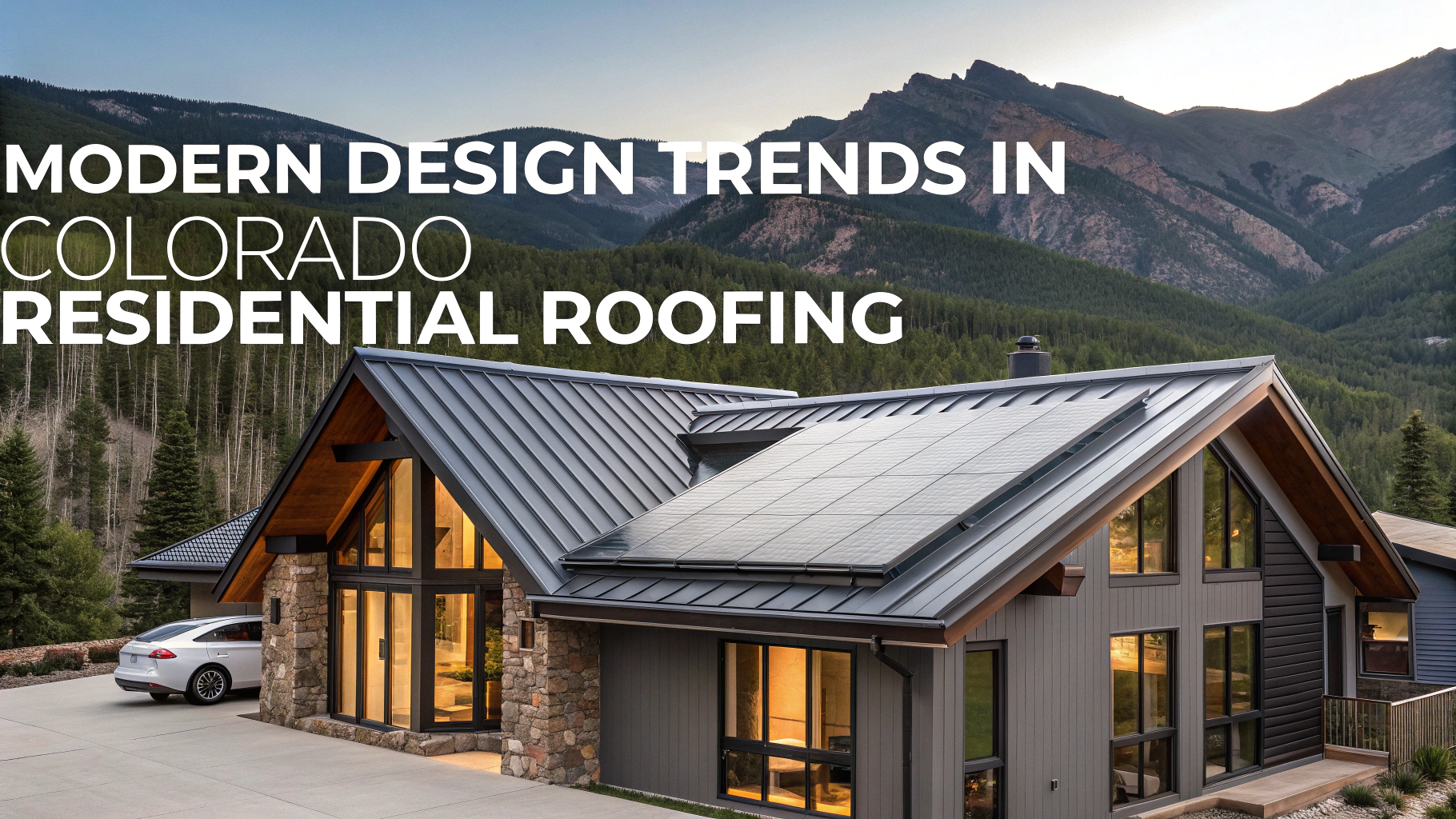 Modern Design Trends in Colorado Residential Roofing
