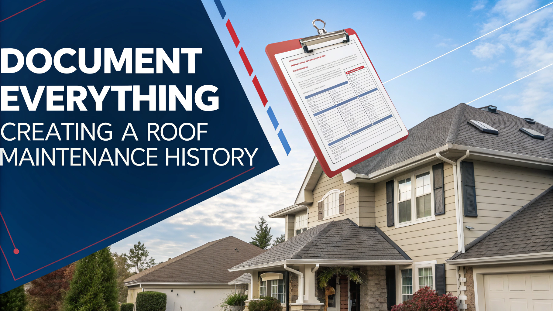 Document Everything: Creating a Roof Maintenance History