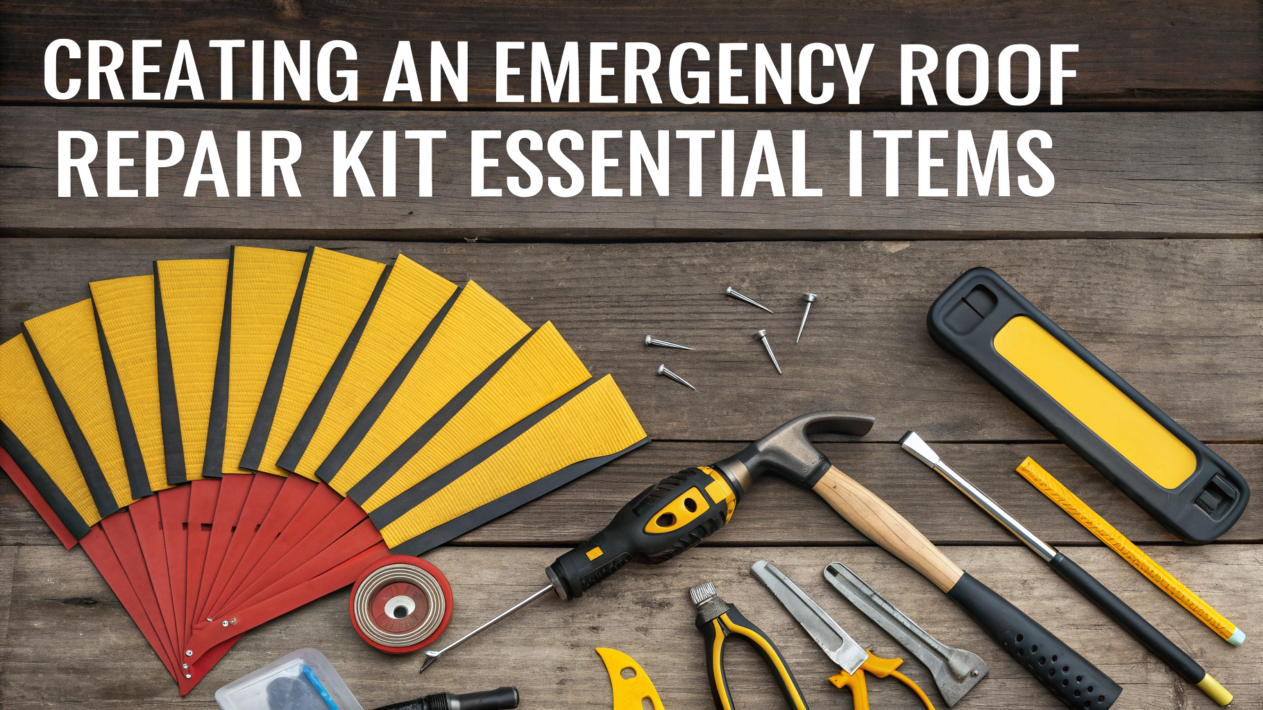 Creating an Emergency Roof Repair Kit: Essential Items