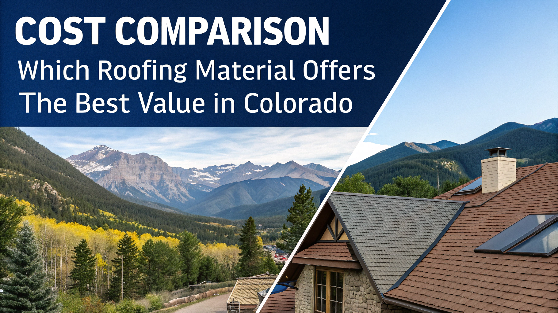 Cost Comparison: Which Roofing Material Offers the Best Value in Colorado?