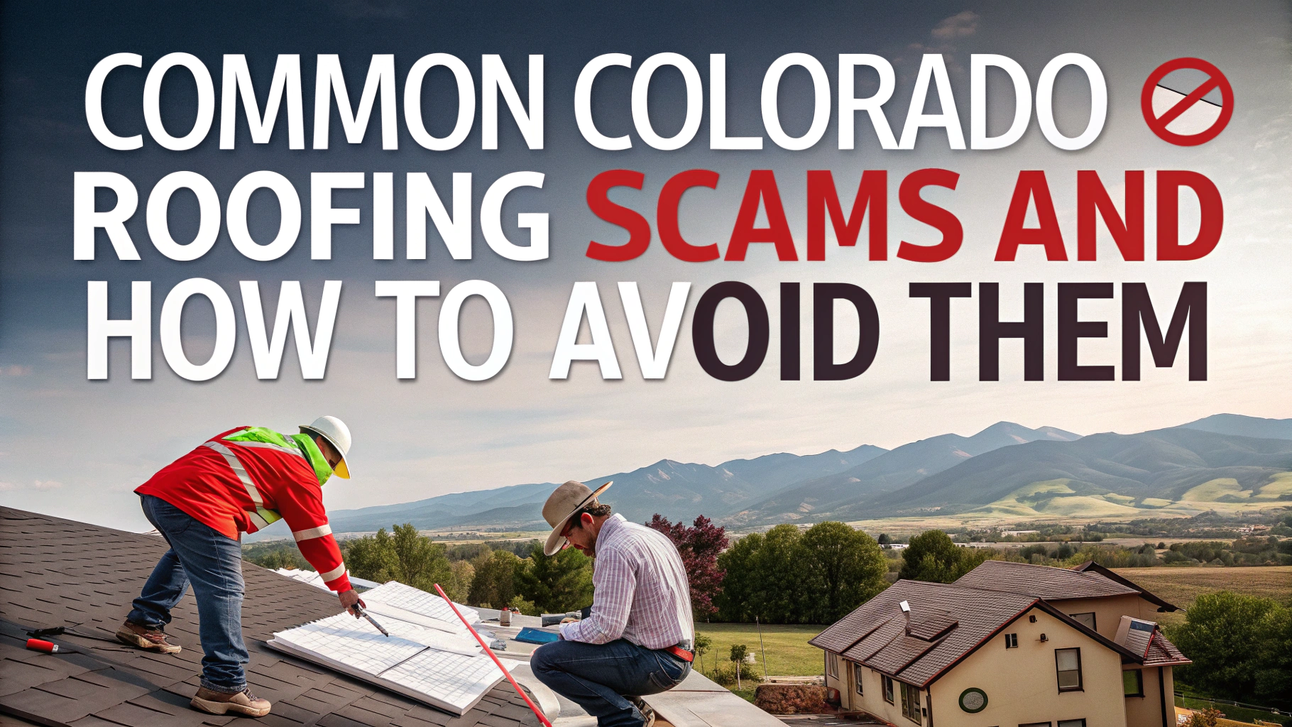 Common Colorado Roofing Scams and How to Avoid Them