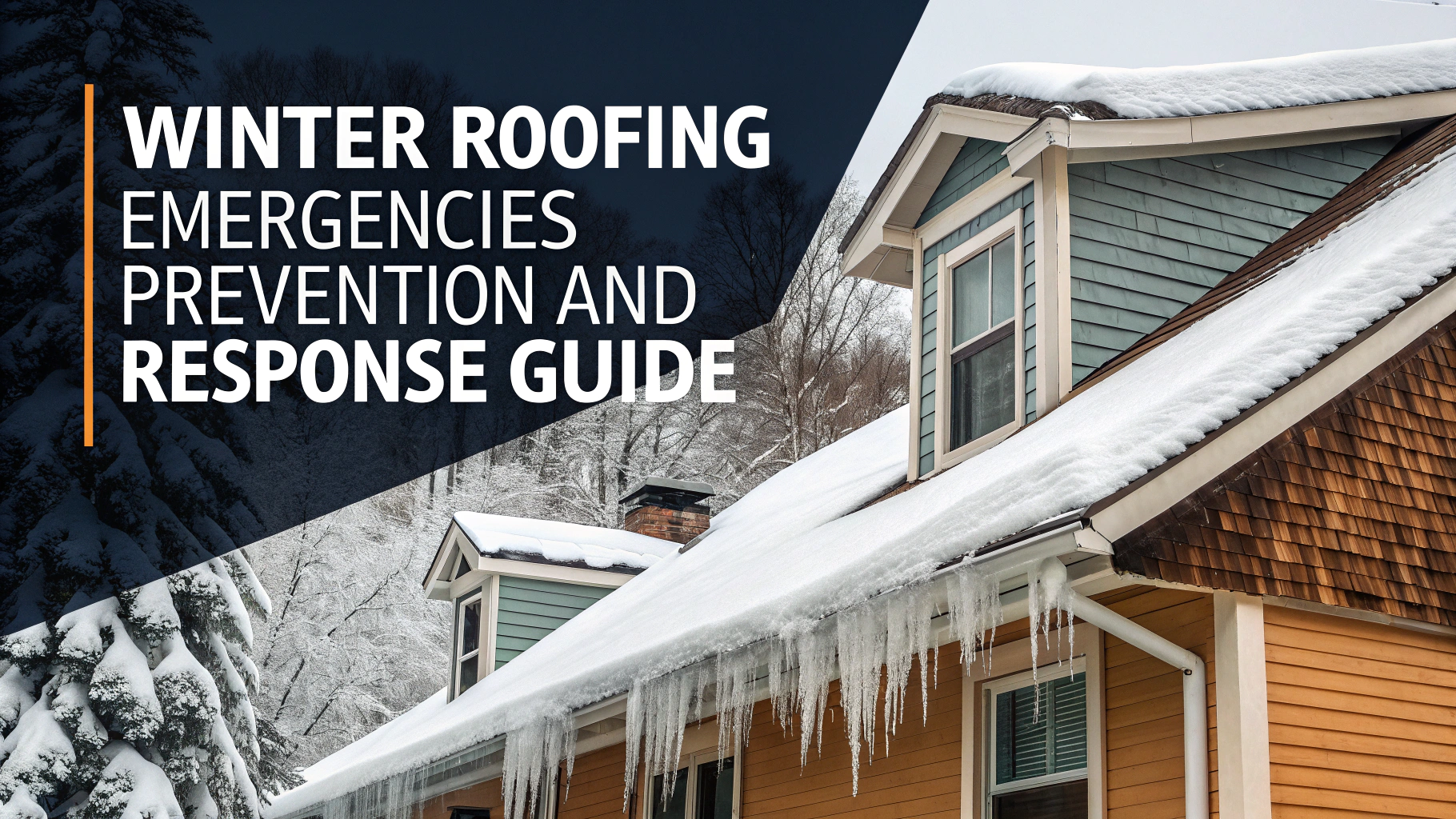 Winter Roofing Emergencies: Prevention and Response Guide