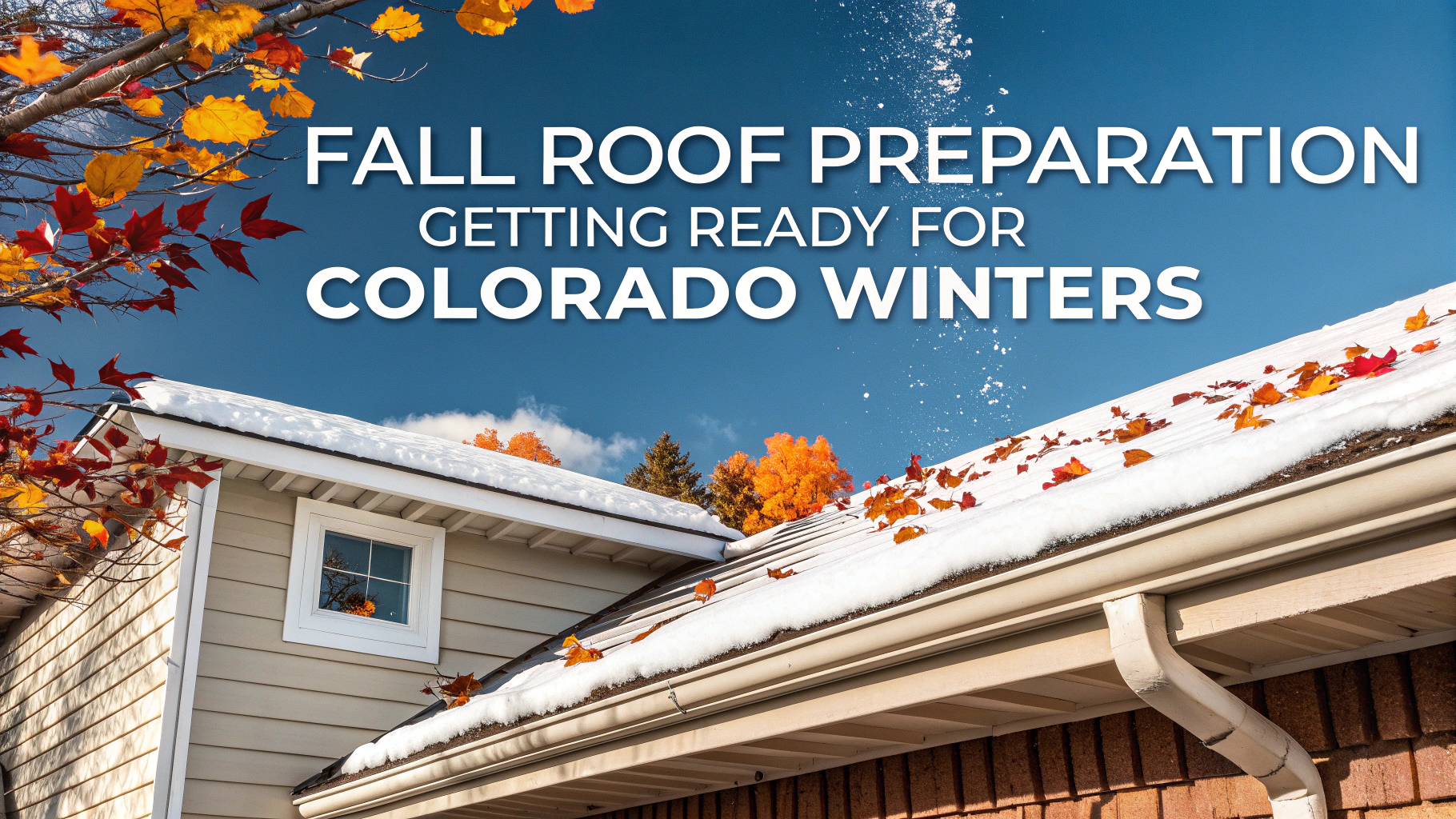 Fall Roof Preparation: Getting Ready for Colorado Winters